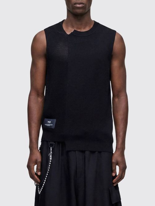 Suit Vest Men color Black