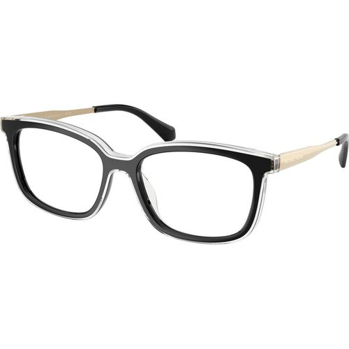 Michael Kors Mujer Michael Kors MK4183U ASTURIAS 3005 Monturas ópticas Inyectado Negro Transparente Cuadrada Norma