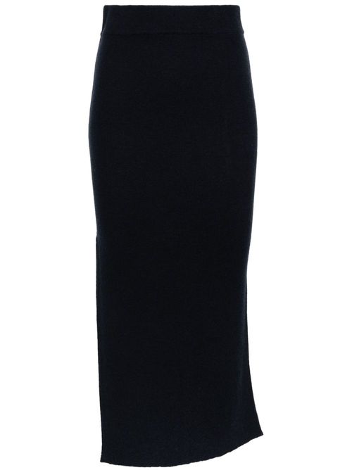 Ronja cashmere midi skirt - Blue