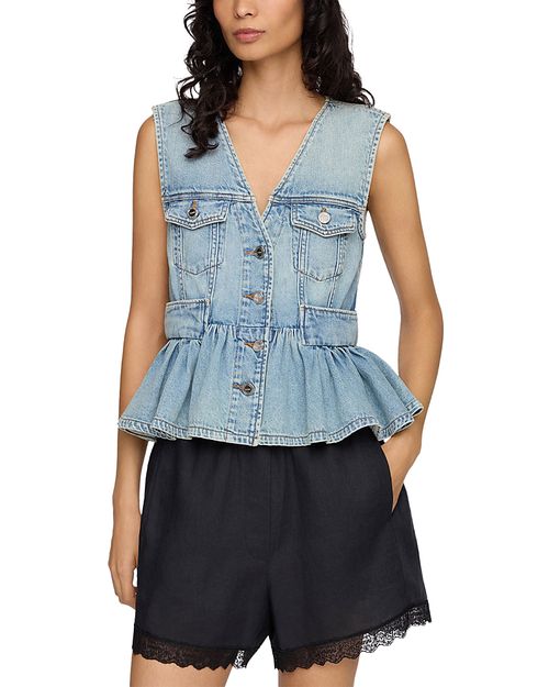 Lightweight Denim Top