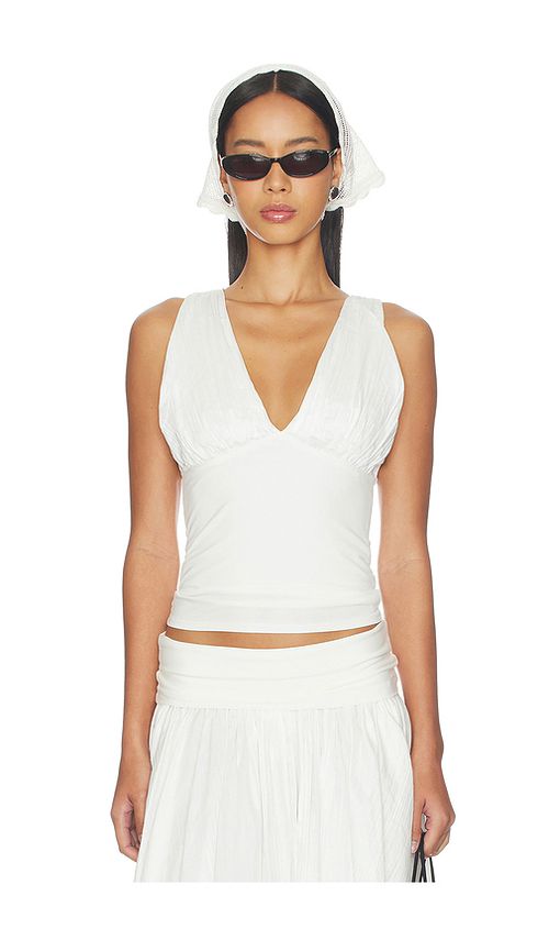 The Line by K Esai Top in White. XS. Also in S, M