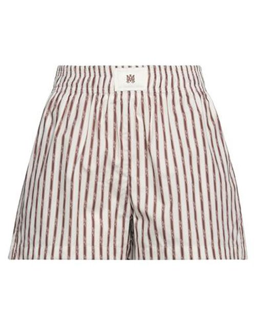 Amiri Woman Shorts & Bermuda Shorts White Size M Cotton