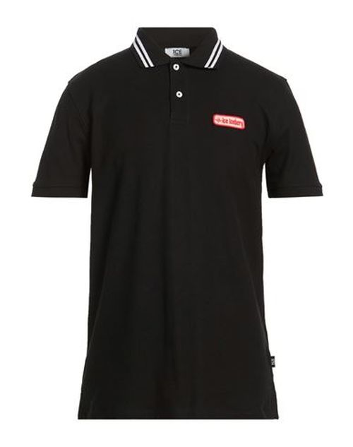 Man Polo shirt Black Size XL Cotton