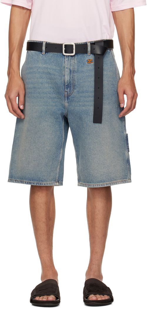 Blue Hammer Denim Shorts