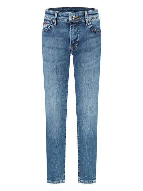 Hackett Kids cotton jeans - Blue