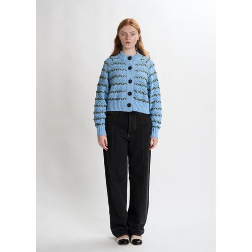 Sherman Cardigan — Blue