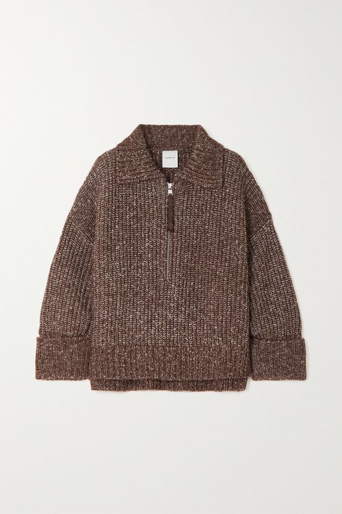 Amelia Ribbed-knit Sweater