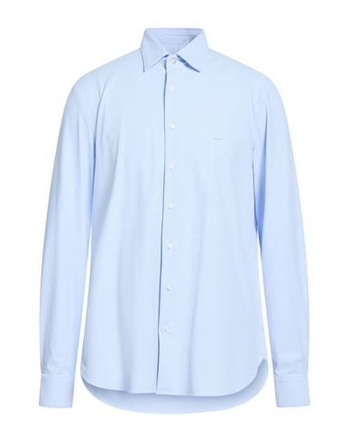 Man Shirt Sky blue Size 15 ½ Nylon, Elastane