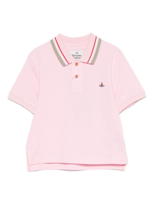 Cotton polo shirt - Pink