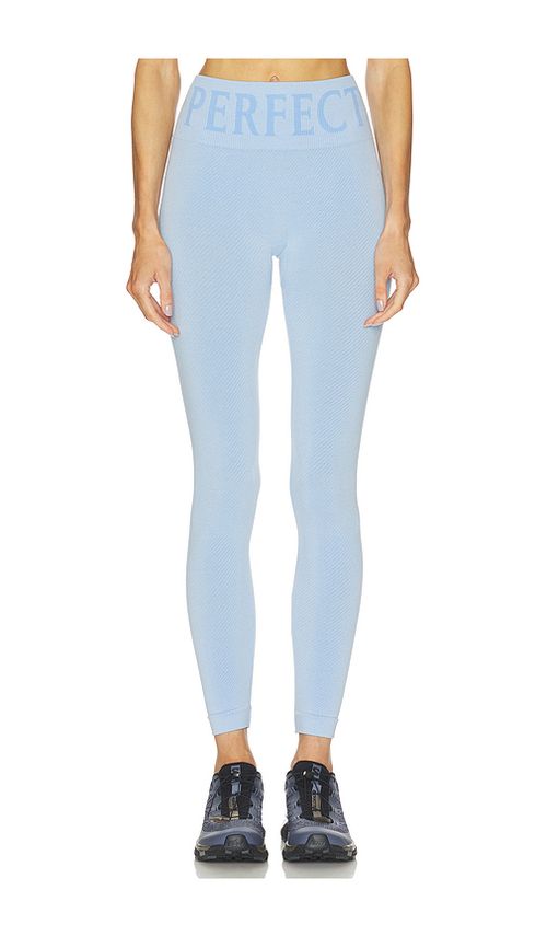 Perfect Moment Perfect Thermal Legging in Bluebird Blue. M also in L