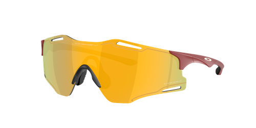 Oakley Unisex Sunglass Cybr Zero - Frame color: Polished Navy, Lens color: Prizm Low Light