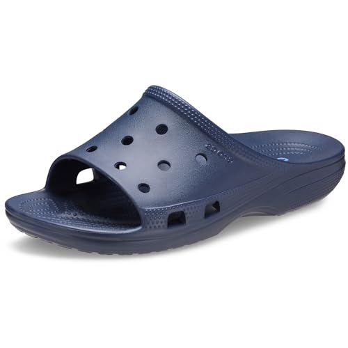 Crocs Mens Classic Saturday Slides Black