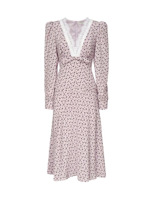 Rose Print Dress