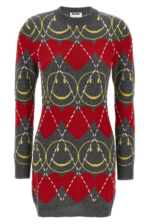 'Smiley' Wool Dress