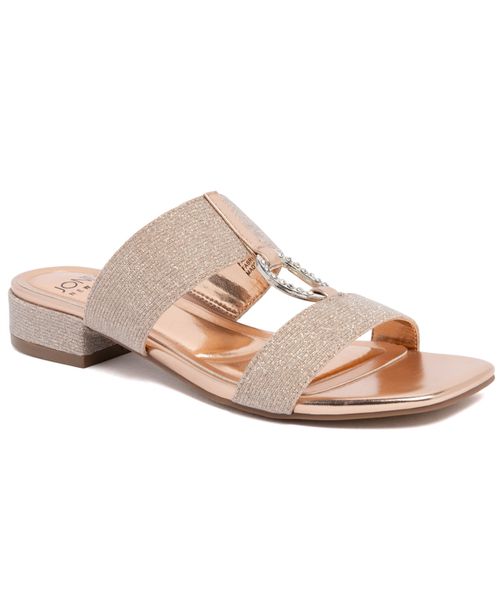 Women's Vannea Slip-On Dress Sandals - Rose Gold