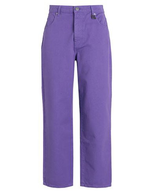 Woman Denim pants Purple