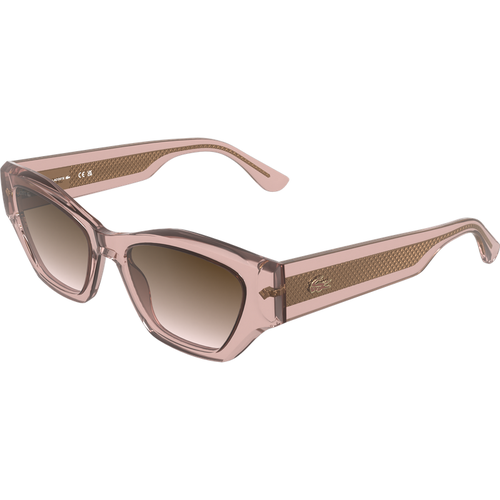Lacoste Vrouw Lacoste L6072S 662 Zonnebrillen Bio-geïnjecteerd Roos Bruin Kwadraat Normaa