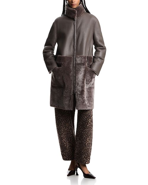 Reversible Shearling Coat
