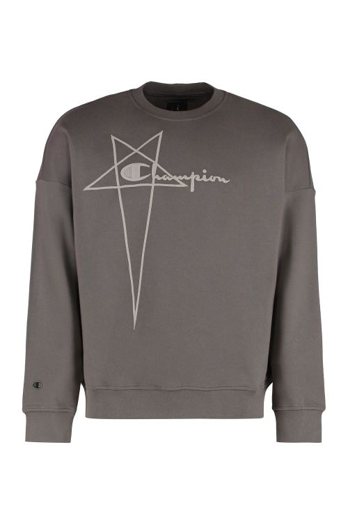 Embroidered-logo Cotton Sweatshirt