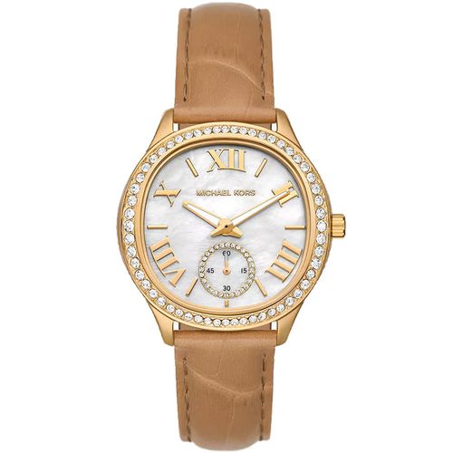 Sage Pave Mother of Pearl Dial Ladies Watch MK4819