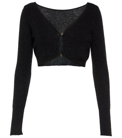 Le Cardigan Alzou cropped cardigan