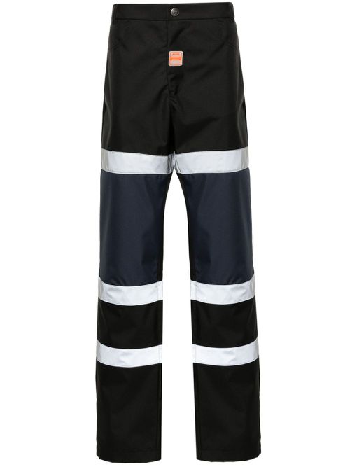 Safety straight-leg trousers - Black