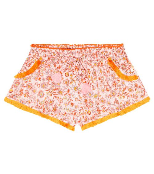 Poupette St Barth Kids Lulu floral shorts