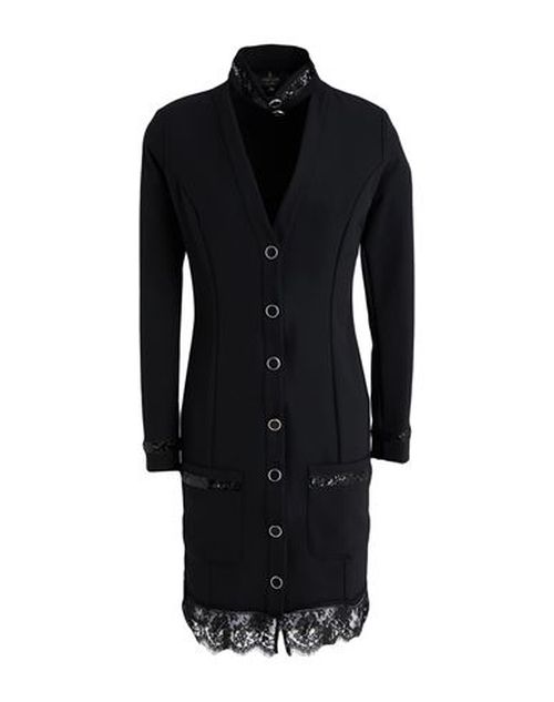 Woman Mini dress Black Size 4 Polyamide, Elastane