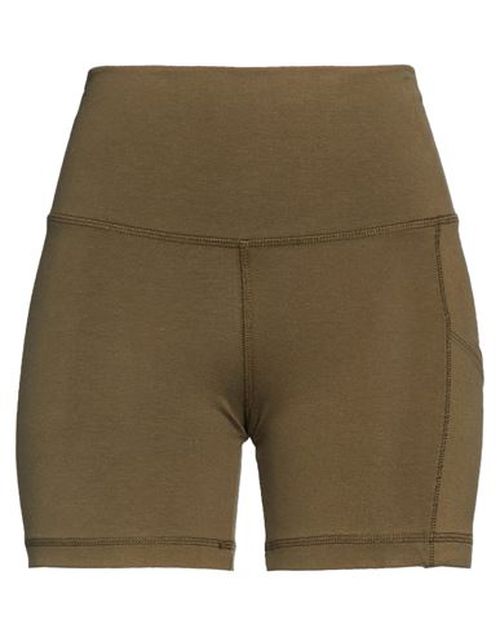 Woman Shorts & Bermuda Shorts Military green Size XS Cotton, Elastane