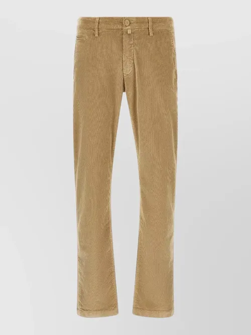 Jacob Cohen - bobby corduroy pants belt loops side pocket