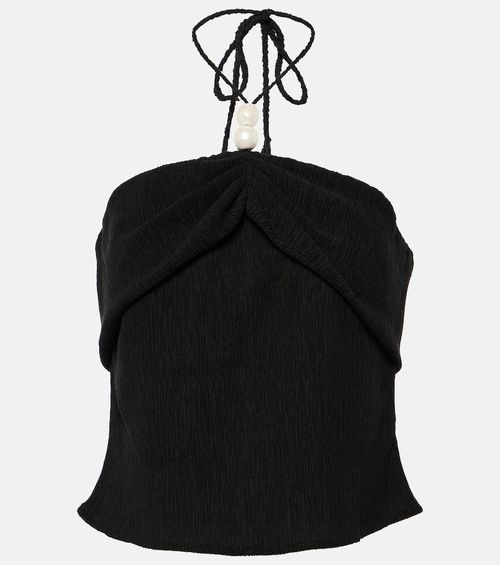 Halterneck crop top