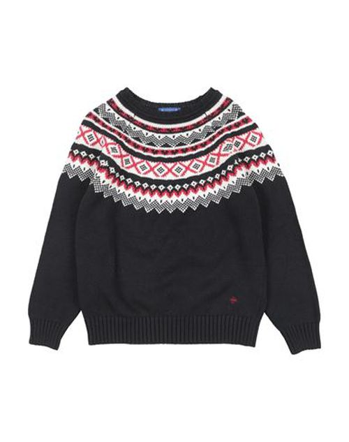 Jacob Cohёn Kid Boy Sweater Midnight blue Size 10 Cotton, Merino Wool