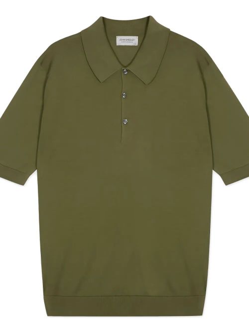 Isis Fine Knit Cotton Polo Shirt