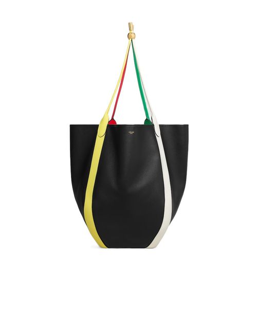 LARGE DROP BUCKET BAG IN SMOOTH CALFSKIN