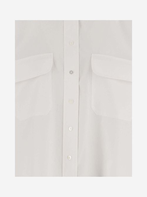 100% Cotton Shirt — White
