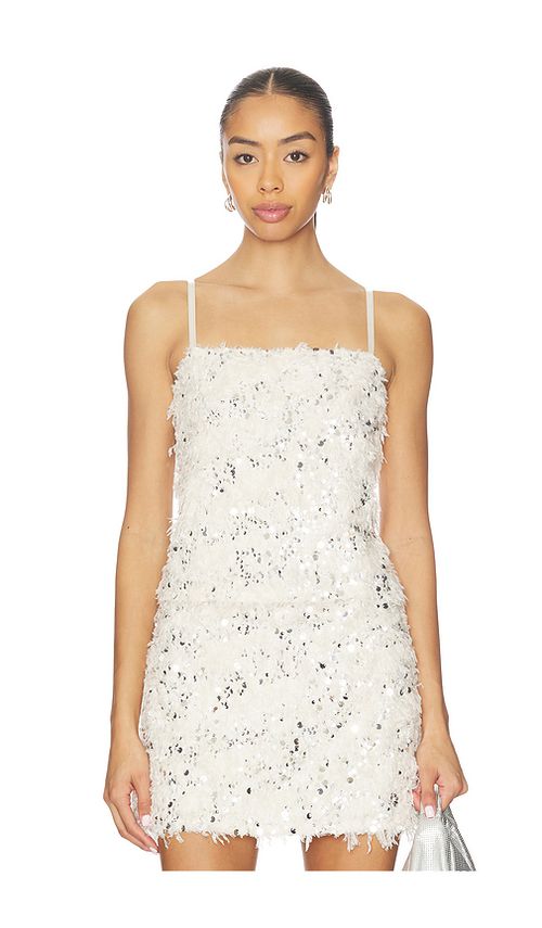 Steve Madden Blakelyn Top in Ivory. L. Also in S
