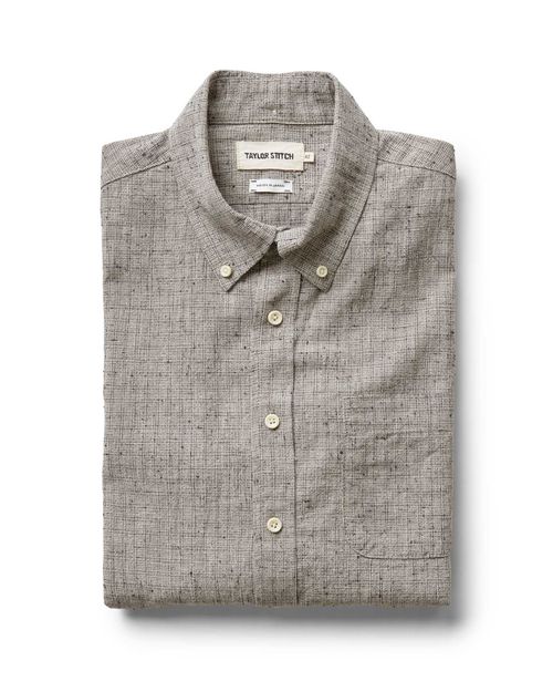 Men's Organic Cotton Jack Shirt in Japanese Fog Nep
