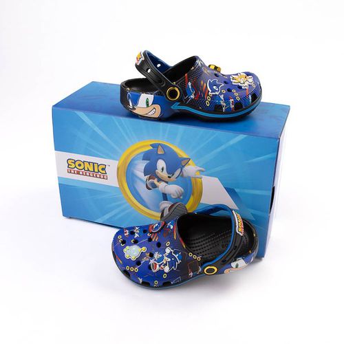 Sonic the Hedgehog&trade; x Crocs Classic Clog - Baby / Toddler - Blue & Black