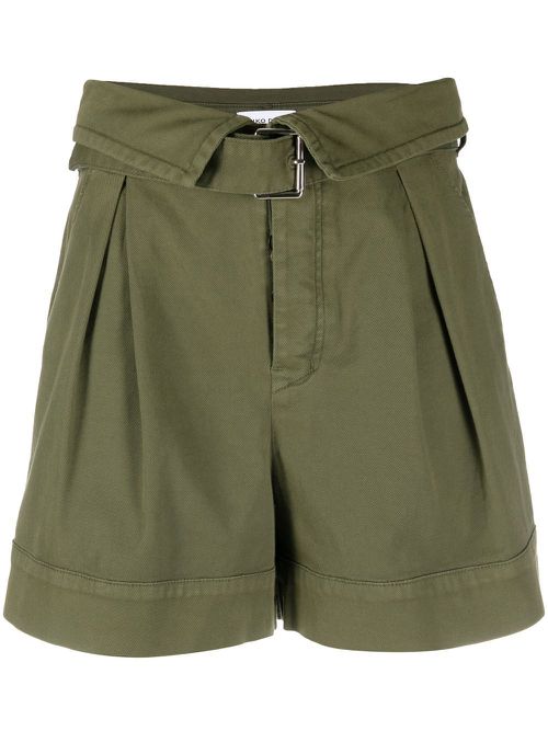 Judo pleated shorts - Green