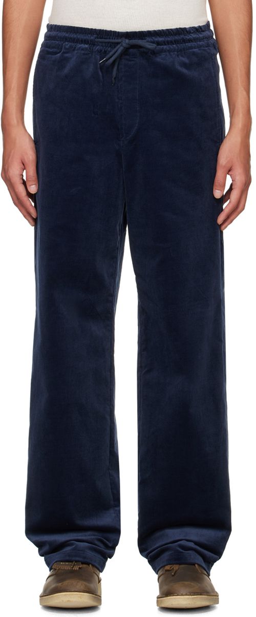 A.P.C. Navy Vincent Long Trousers