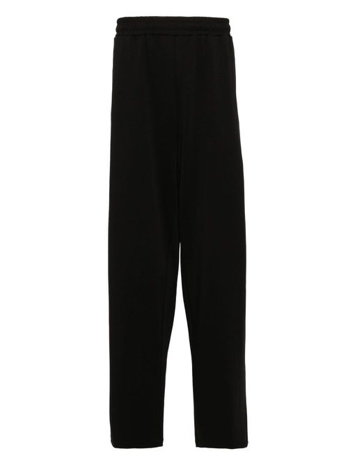 Attachment cotton lounge trousers - Black