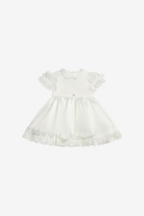 Dress With Frayed Hems -  New Born (1