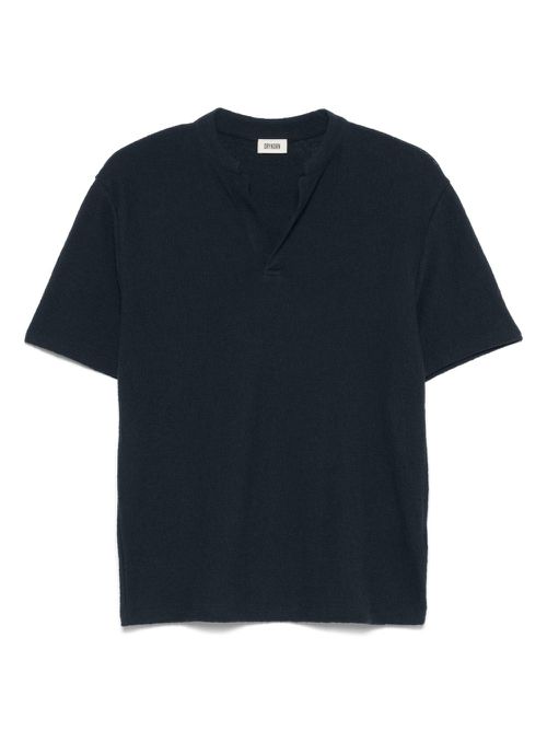 Cotton polo shirt - Blue