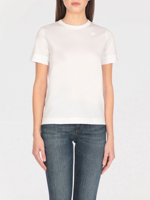 T-Shirt K-WAY Woman color White
