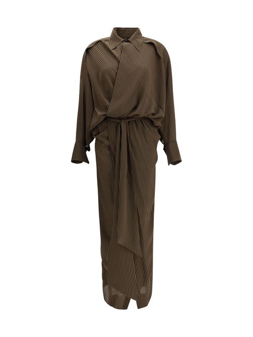Dress — Brown