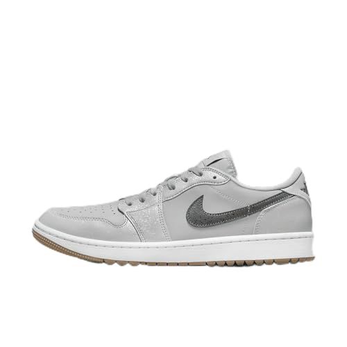 Air Jordan 1 Low G Golf Shoes (DD9315-006, Wolf Grey/White/Gum Medium Brown/Iron Grey)