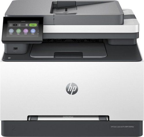 LaserJet Pro MFP 3301fdw Wireless Color All-in-One Laser Printer - White & Slate