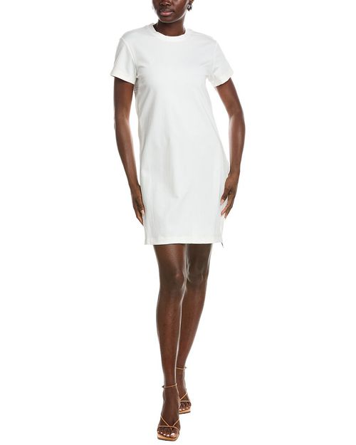 Side Pattern Shift Dress