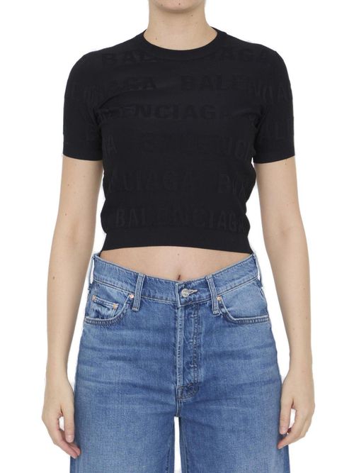 Logo Printed Crewneck T-shirt