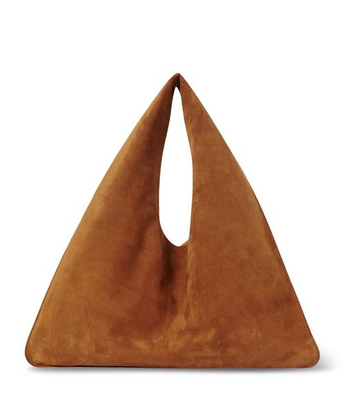 Small Bindle Suede Shoulder Bag